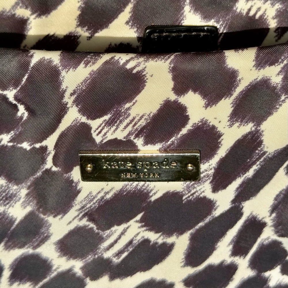 Kate Spade Lindenwood Elena Ocelot Print Tote – EUC - Picture 3 of 16